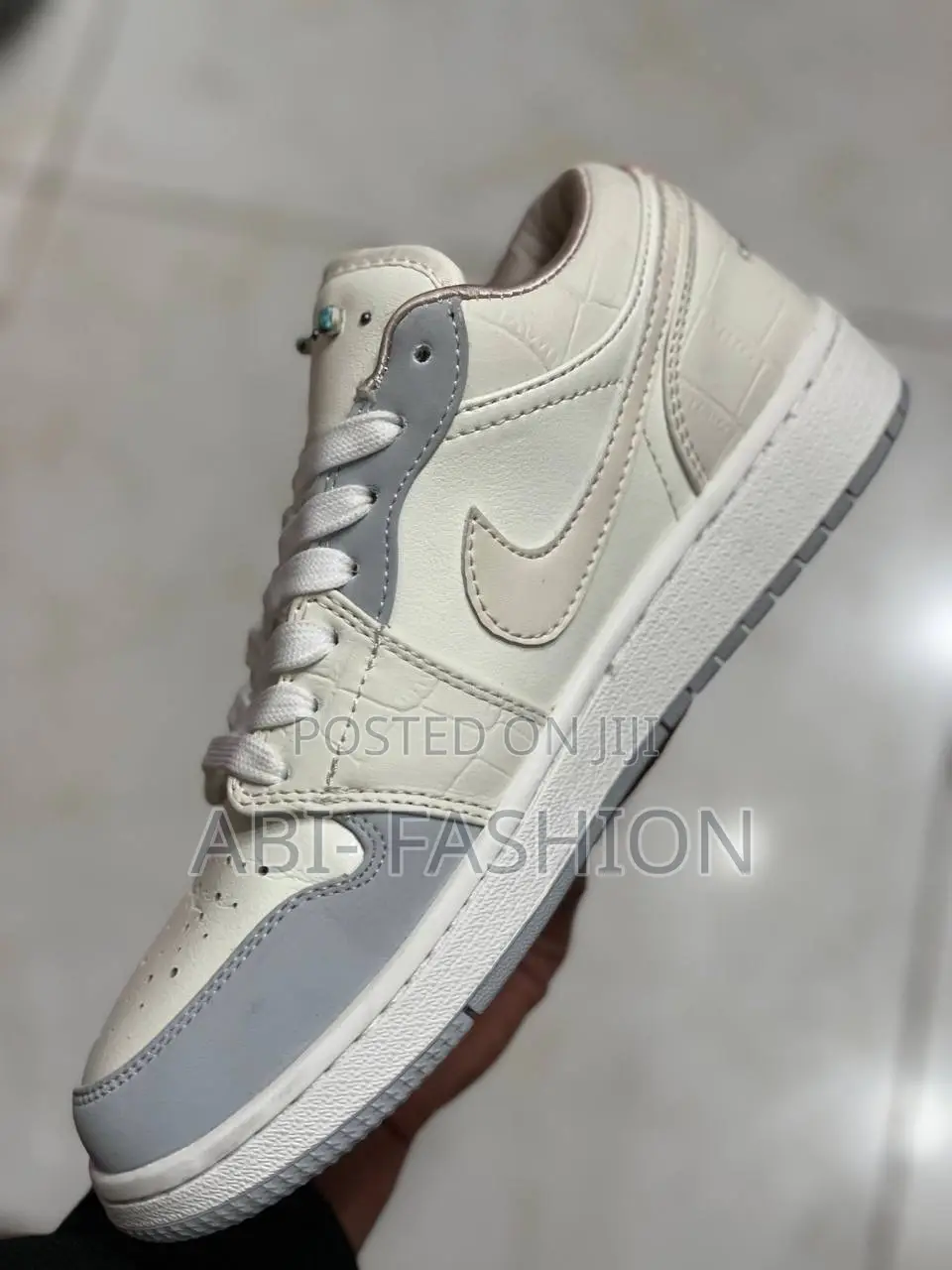 Jordan Brand Air Jordan 1 Low Craft "Tech Grey" Sneakers.