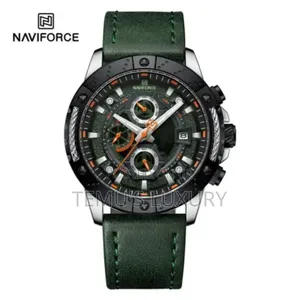 Naviforce Nf9197l Luxury Men's Green Watch