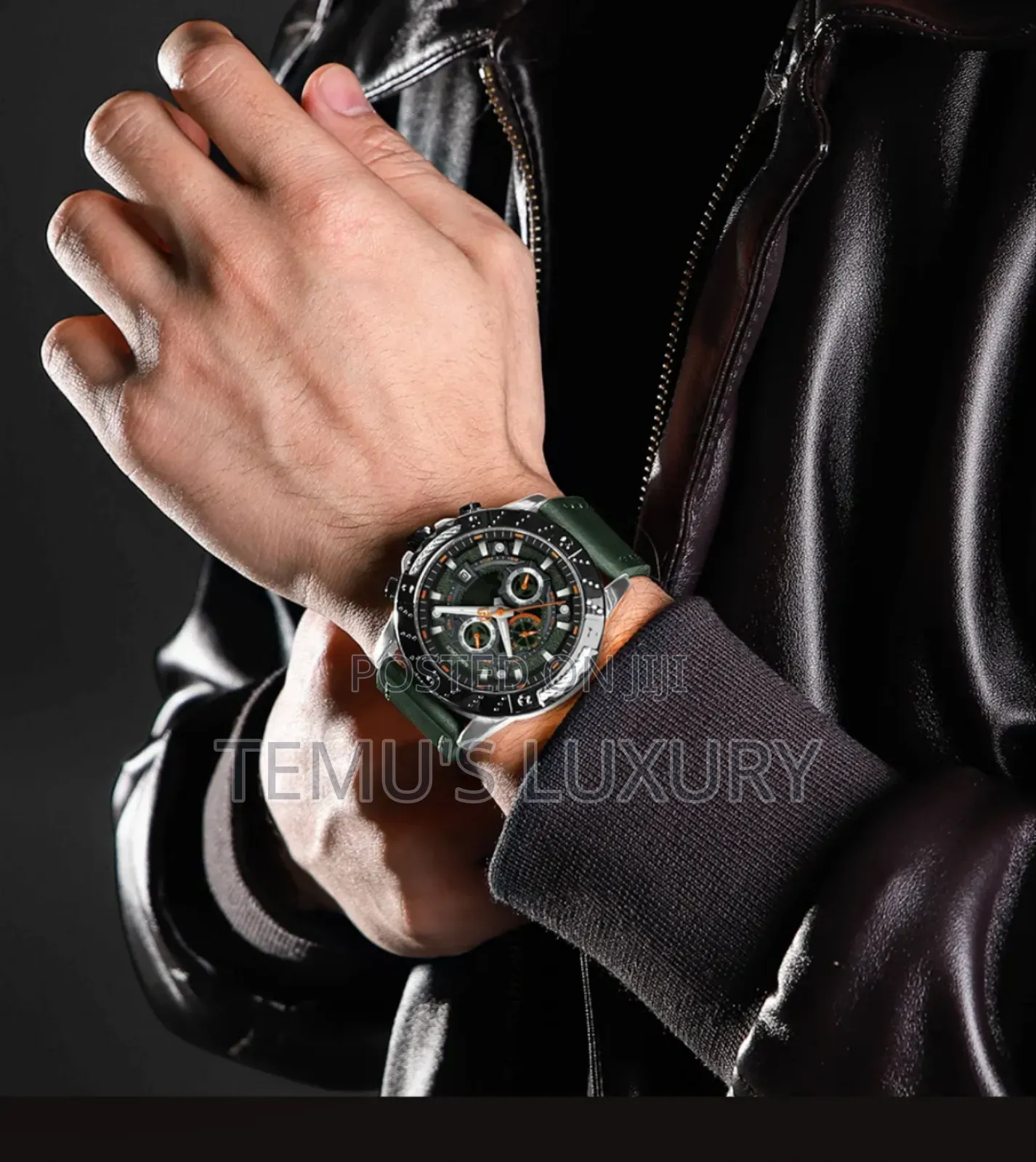 Naviforce Nf9197l Luxury Men's Green Watch