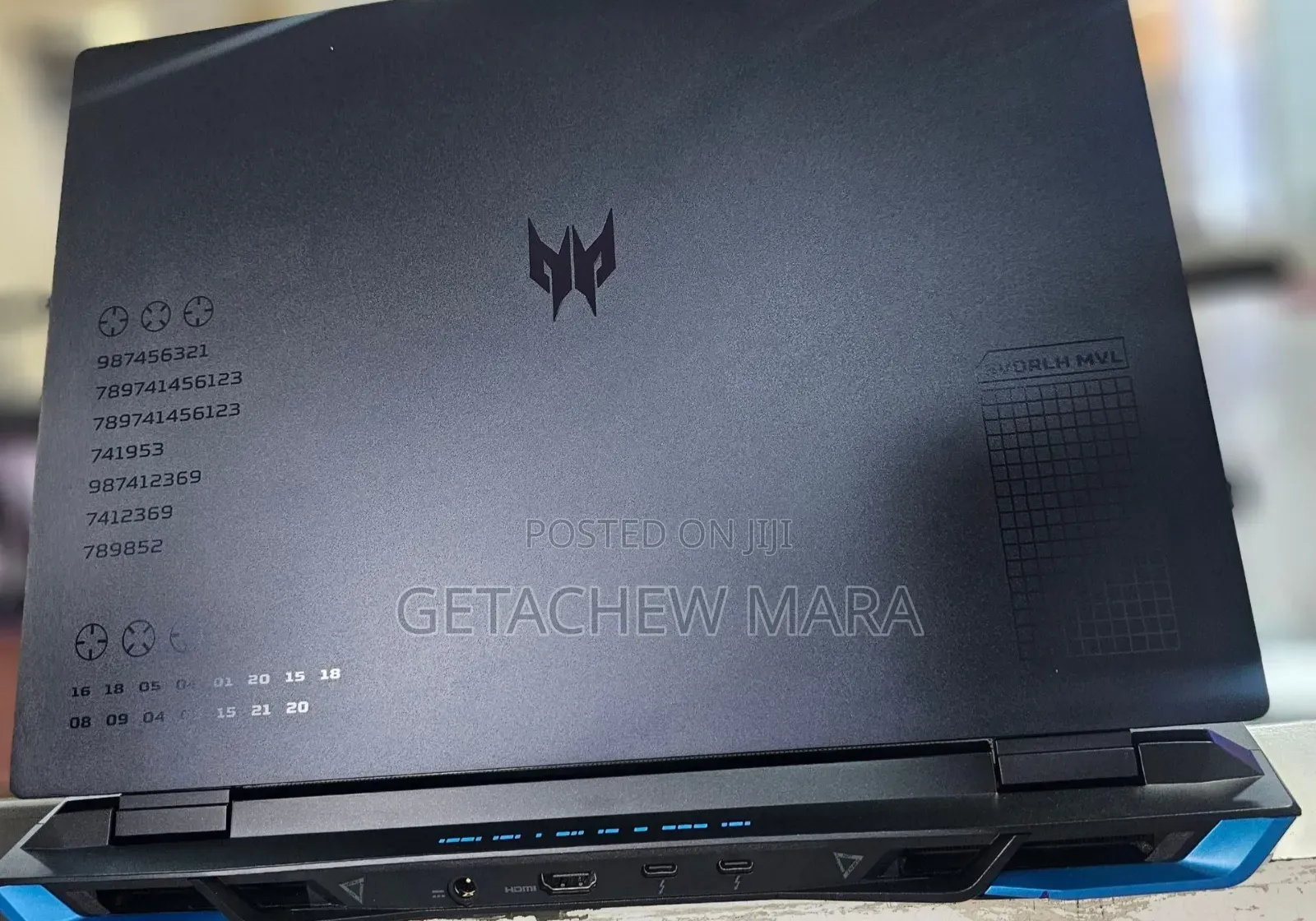 New Laptop Acer Predator Helios 300 16GB Intel Core I9 SSD 1T