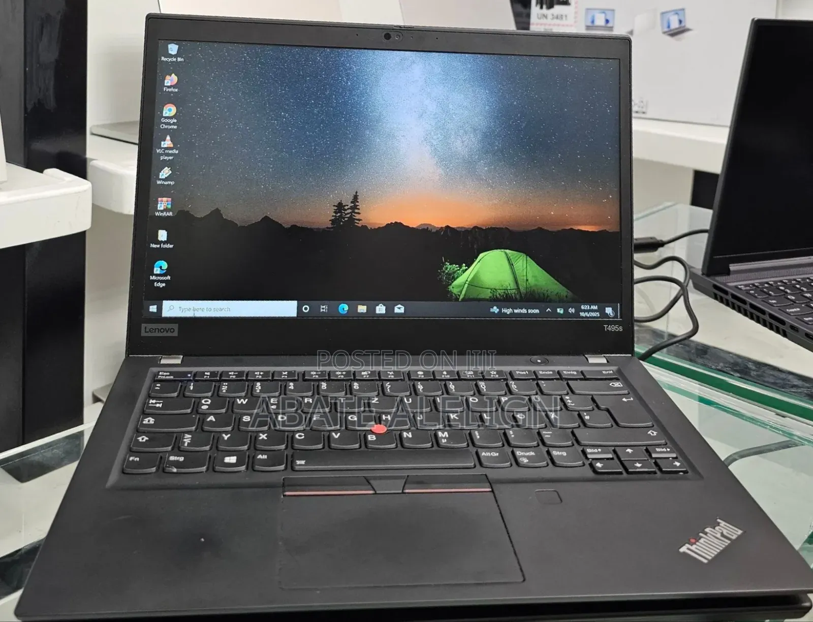 New Laptop Lenovo ThinkPad T495s 16GB AMD Ryzen 7 SSD 512GB