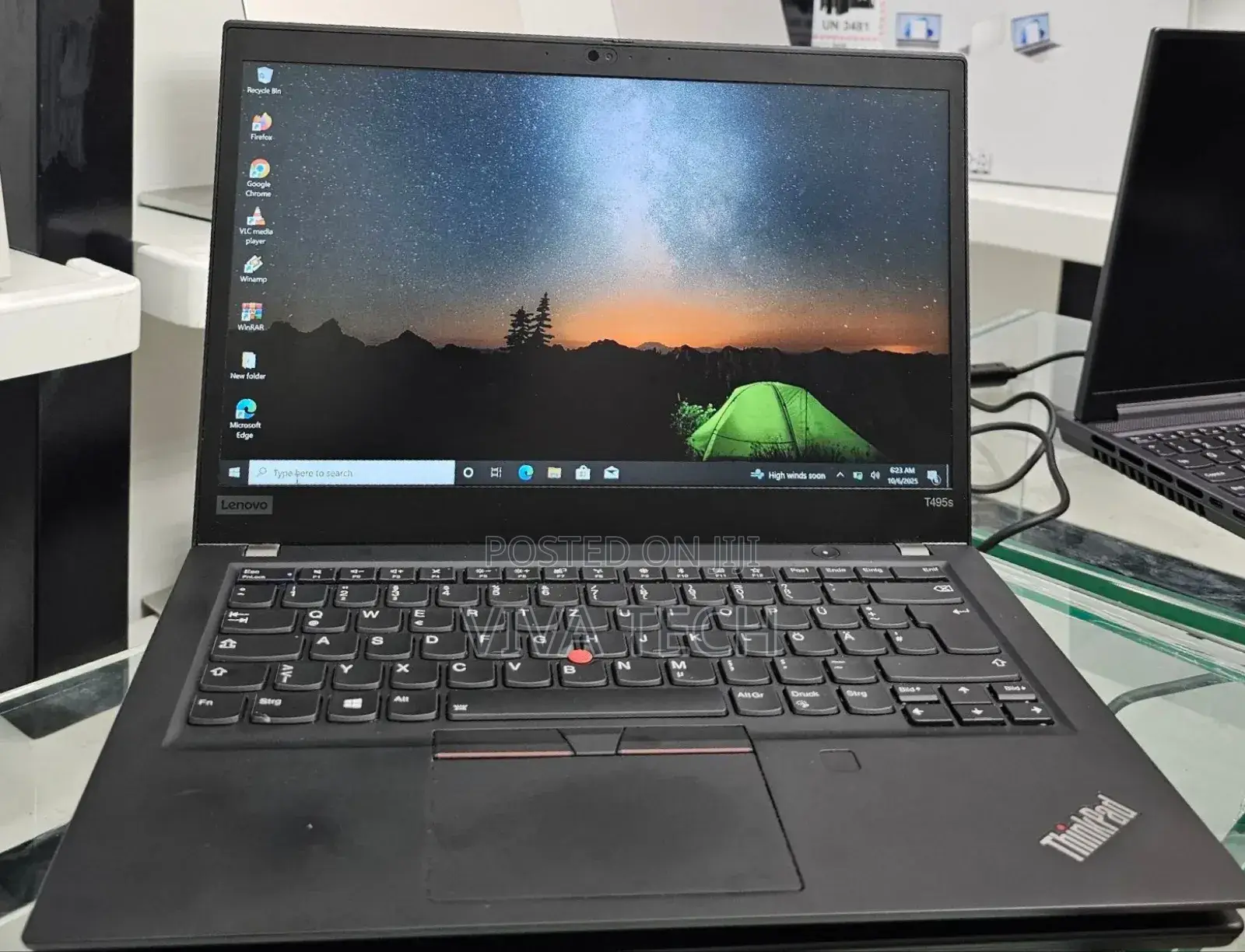 New Laptop Lenovo ThinkPad T495s 16GB AMD Ryzen 7 SSD 512GB