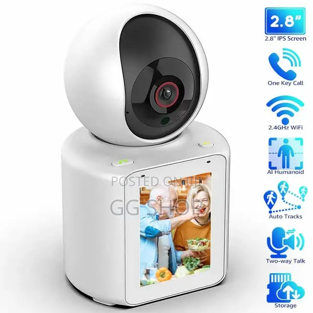 Security Camera With Hd Screen