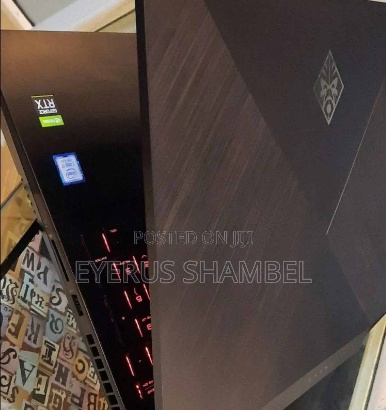 New Laptop HP Omen 15 16GB Intel Core i7 SSD 512GB