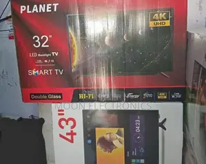 Planet 43” Smart Tv – Crystal Clear Stylish Entertainment!