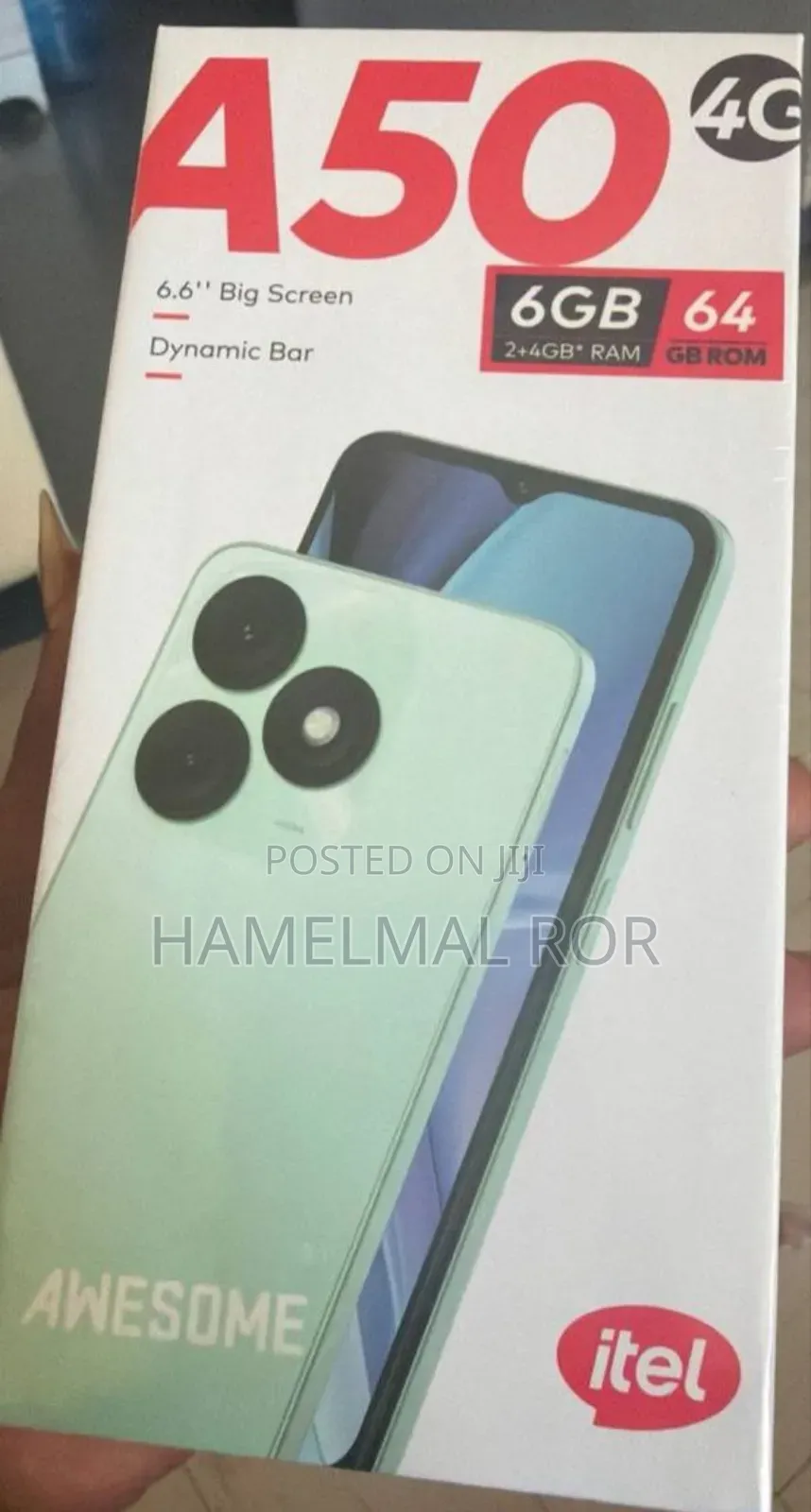 New Itel A50 128 GB Green