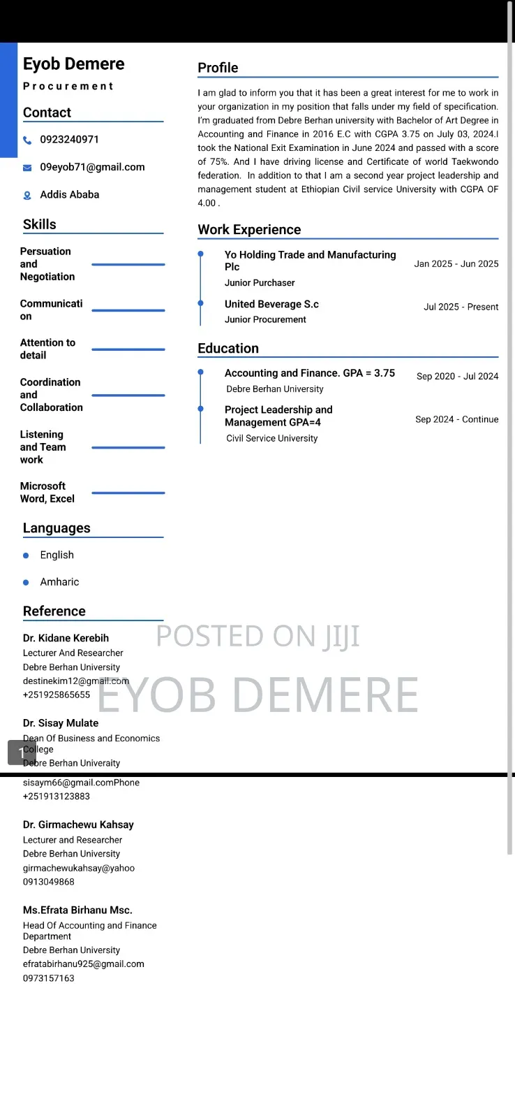 Purchaser/Procurement/Logistics