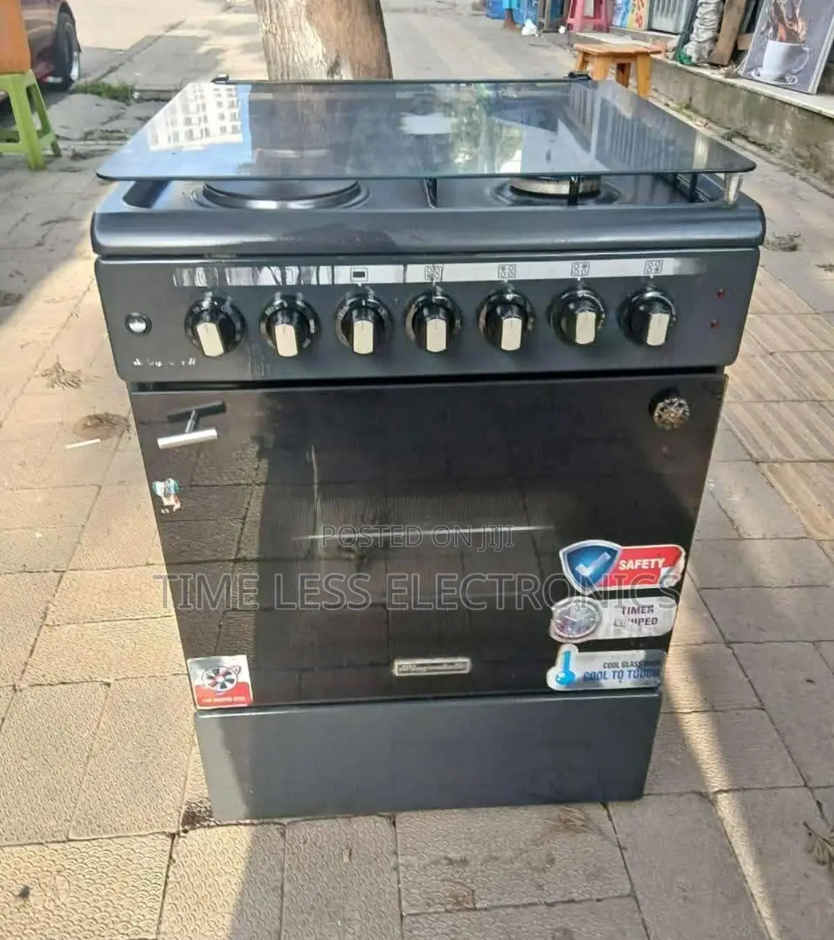  Lofratel 2 Gas + 2 Electric Standing Oven