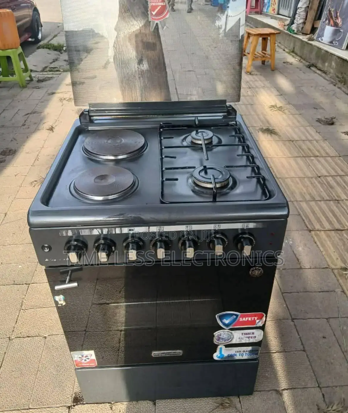  Lofratel 2 Gas + 2 Electric Standing Oven