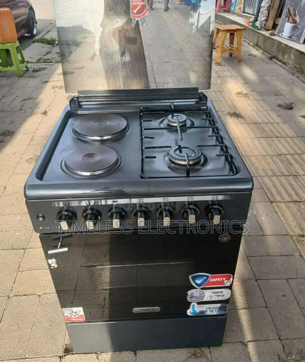  Lofratel 2 Gas + 2 Electric Standing Oven