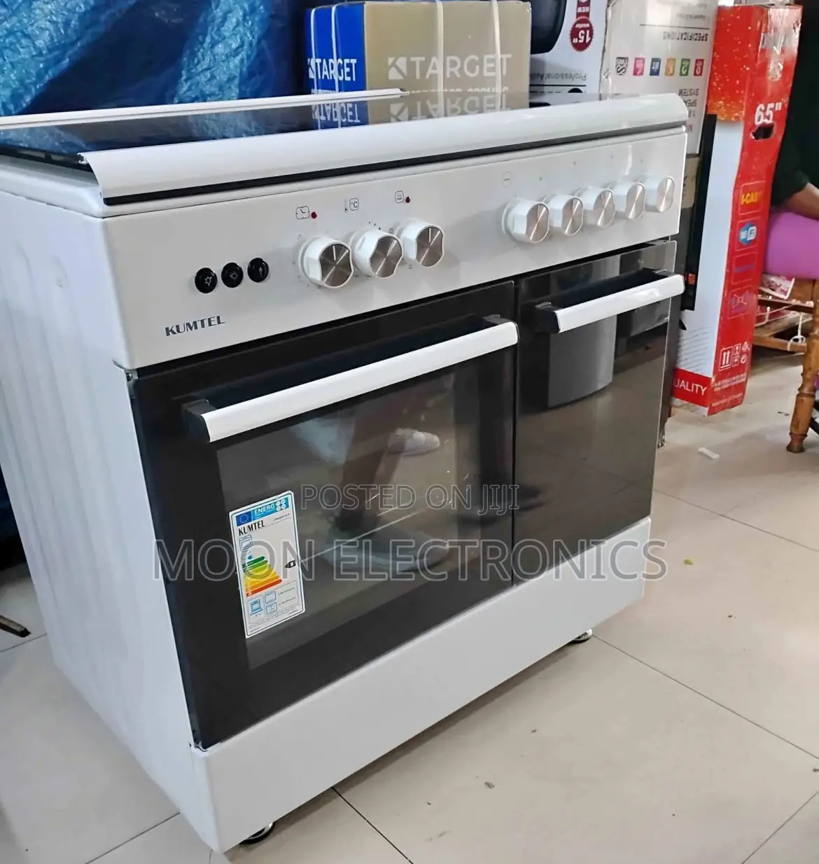  Kumtel 60×90 Standing Oven – 4 Gas + 2 Electric | Full Option