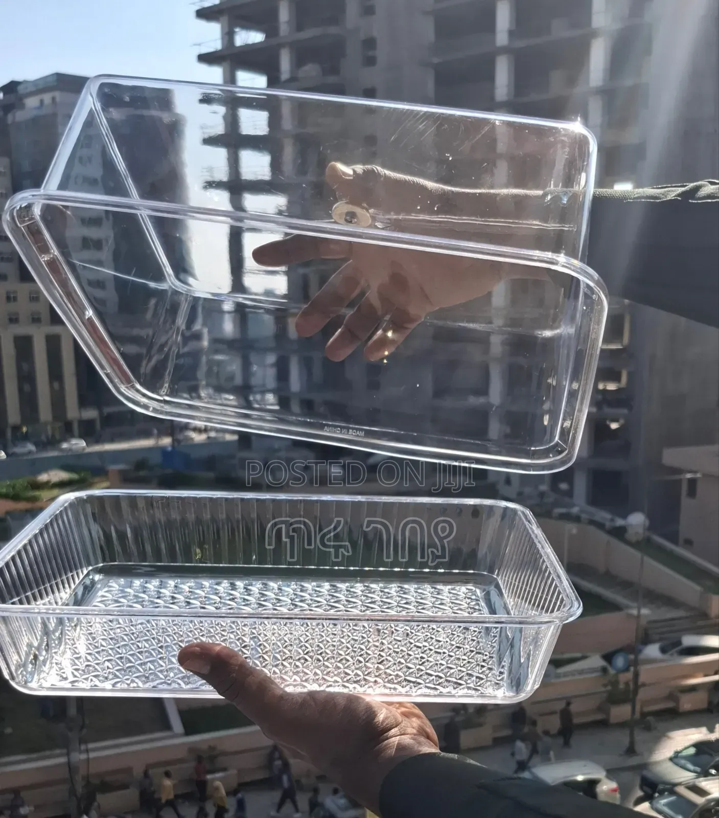 Enjera and Bread Box የእንጀራ እና የዳቦ ማቅረቢያ