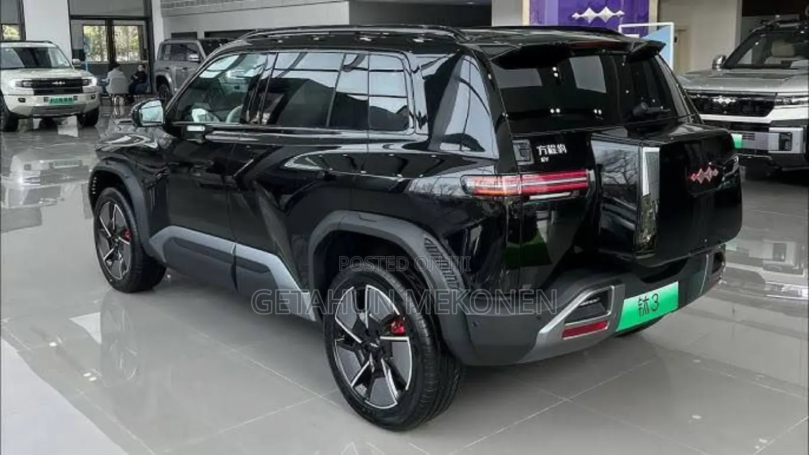 New BYD Leopard 8 2.0 Hybrid AWD 2025 Black