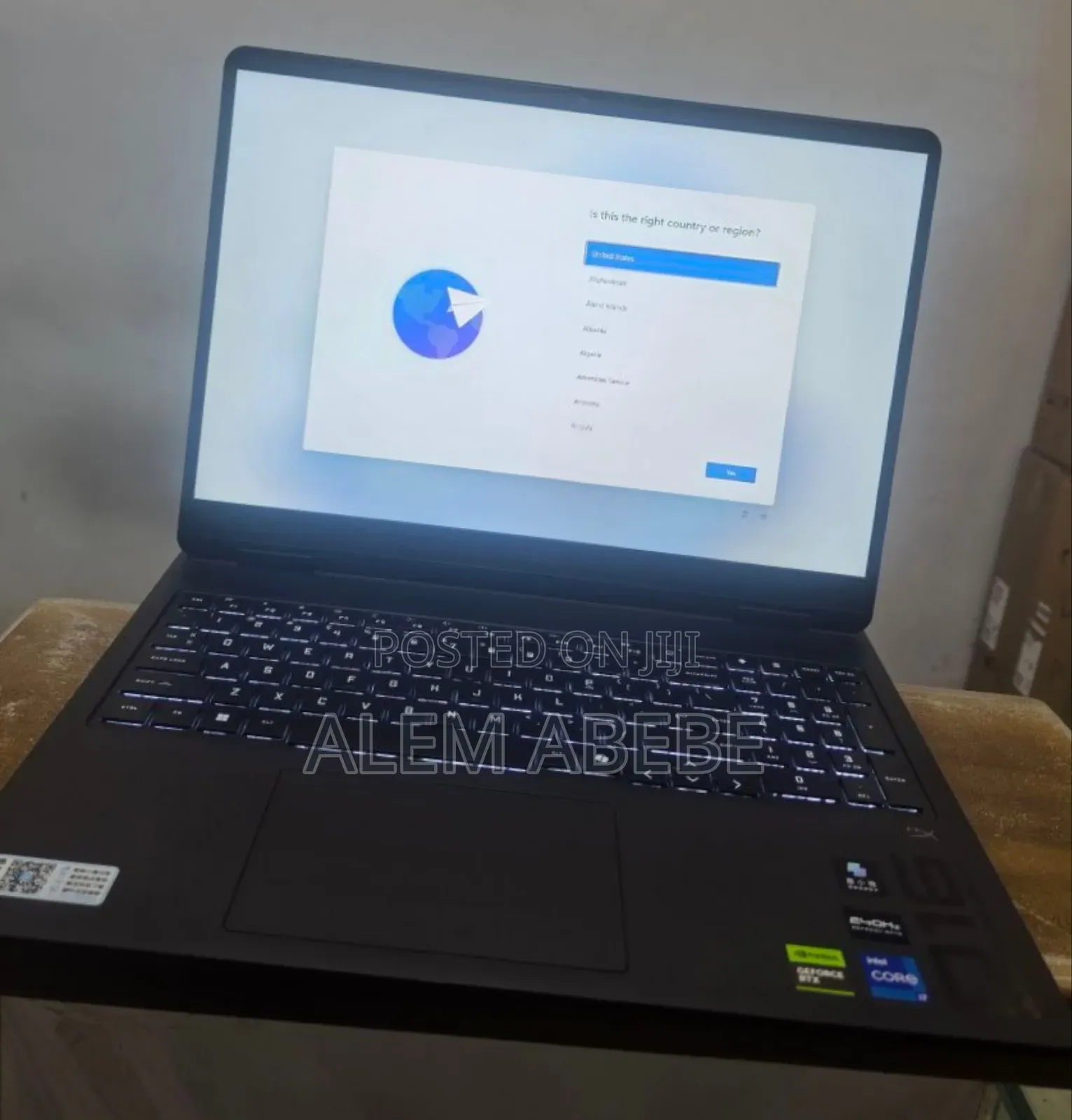 New Laptop HP Omen 16 16GB Intel Core I7 SSD 1T