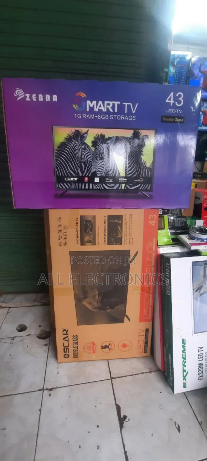 Zebra 43"Inch Smart Cloud Tv