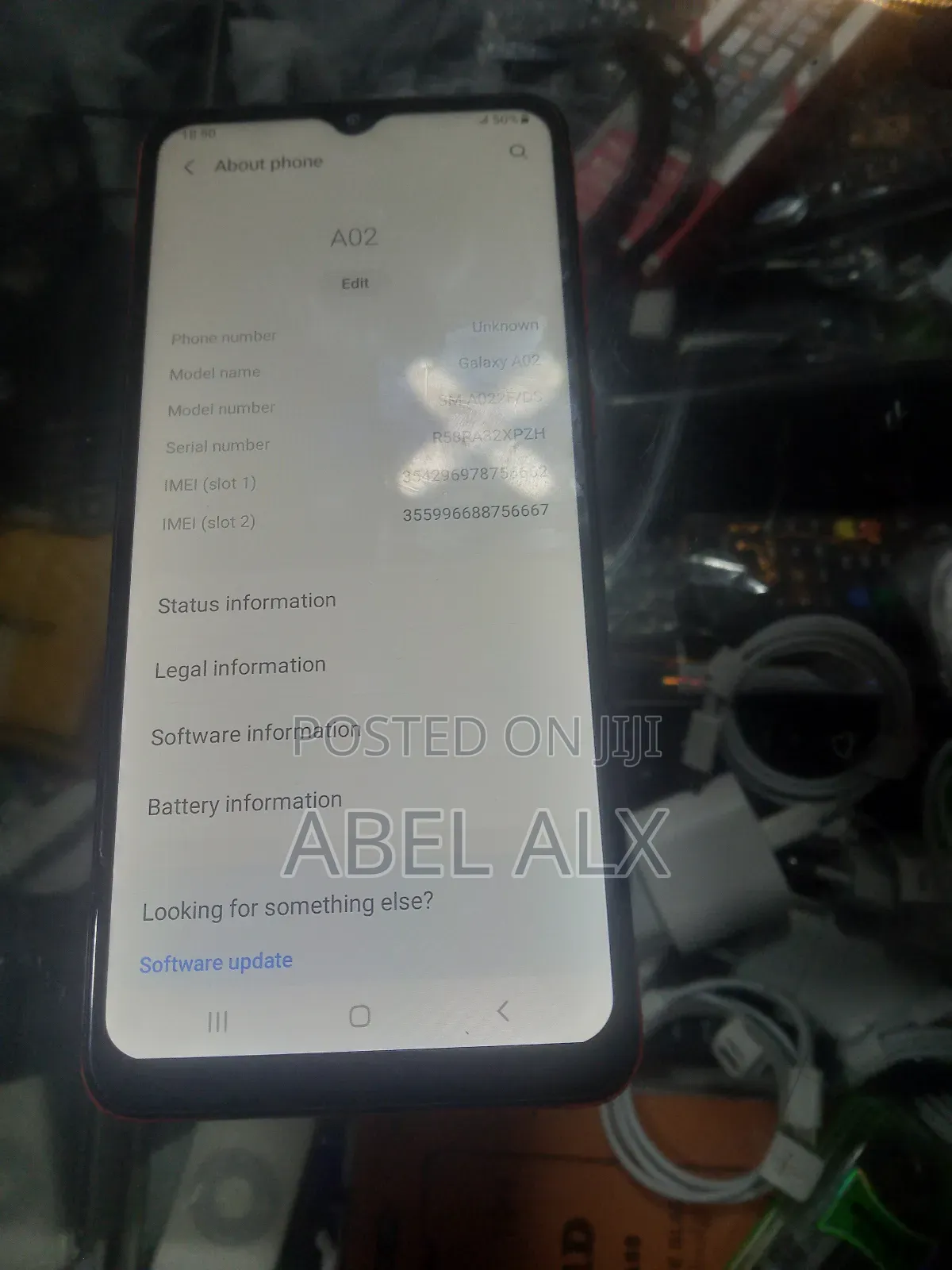 Samsung Galaxy A02 32 GB Red