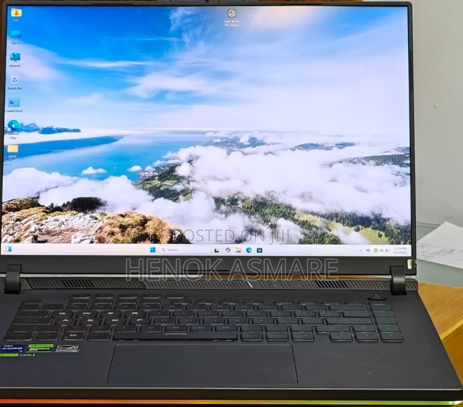 New Laptop Asus ROG Strix G15 16GB Intel Core I9 SSD 1T