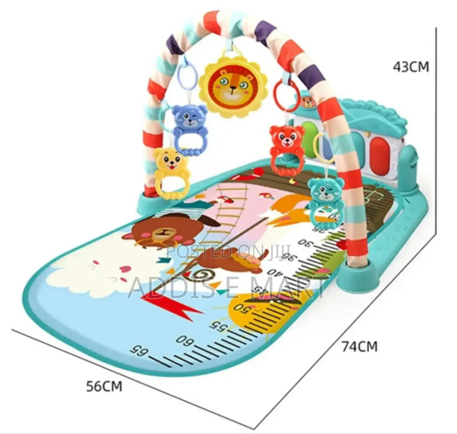 Multifunction Piano Fitness Rack Mat