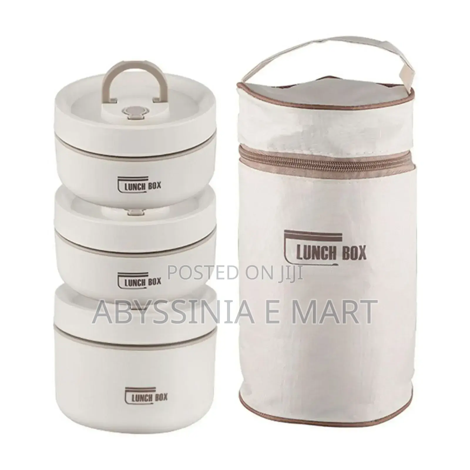 Isolated Lunch Box With Bag