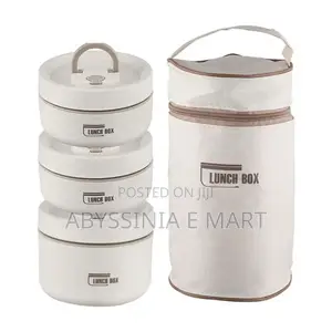 Isolated Lunch Box With Bag