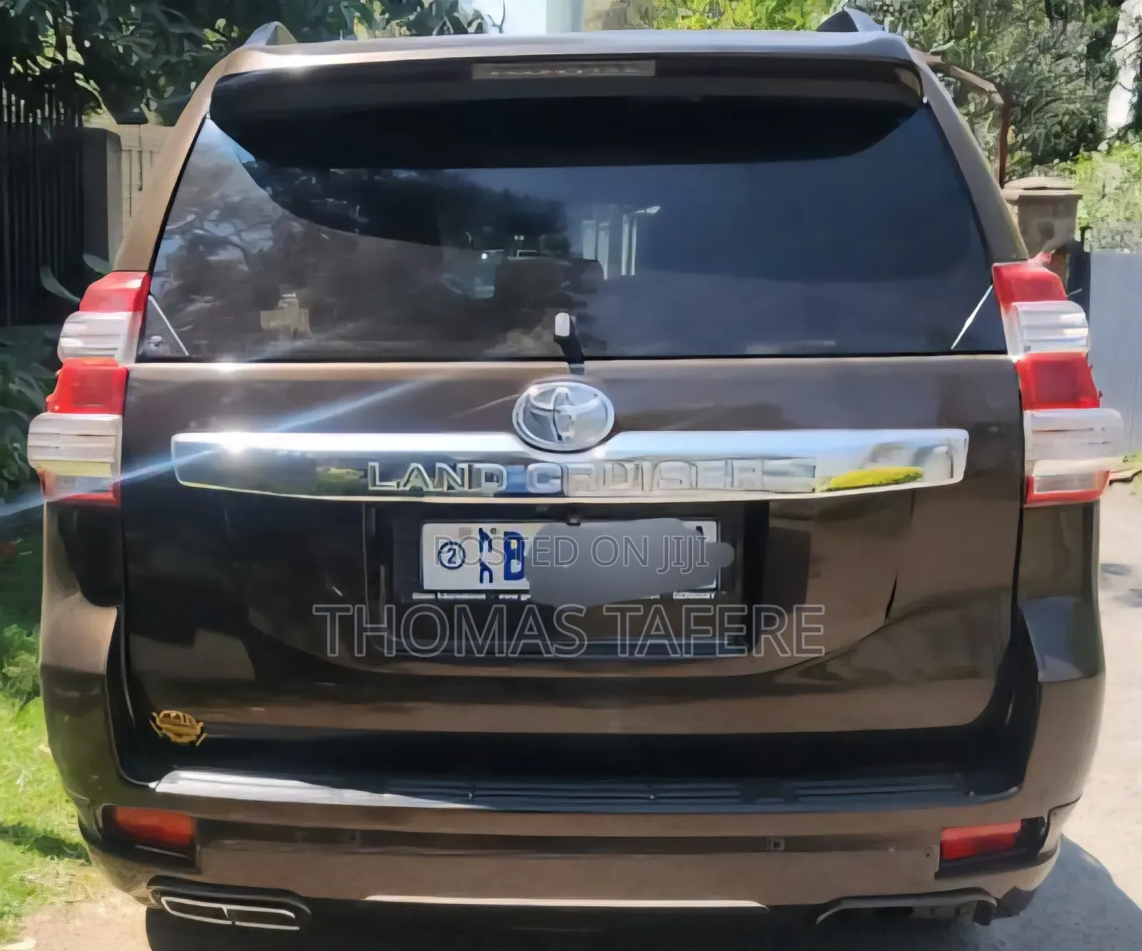 Toyota Land Cruiser 2017 Brown