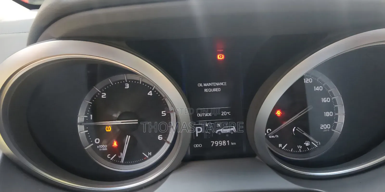 Toyota Land Cruiser 2017 Brown