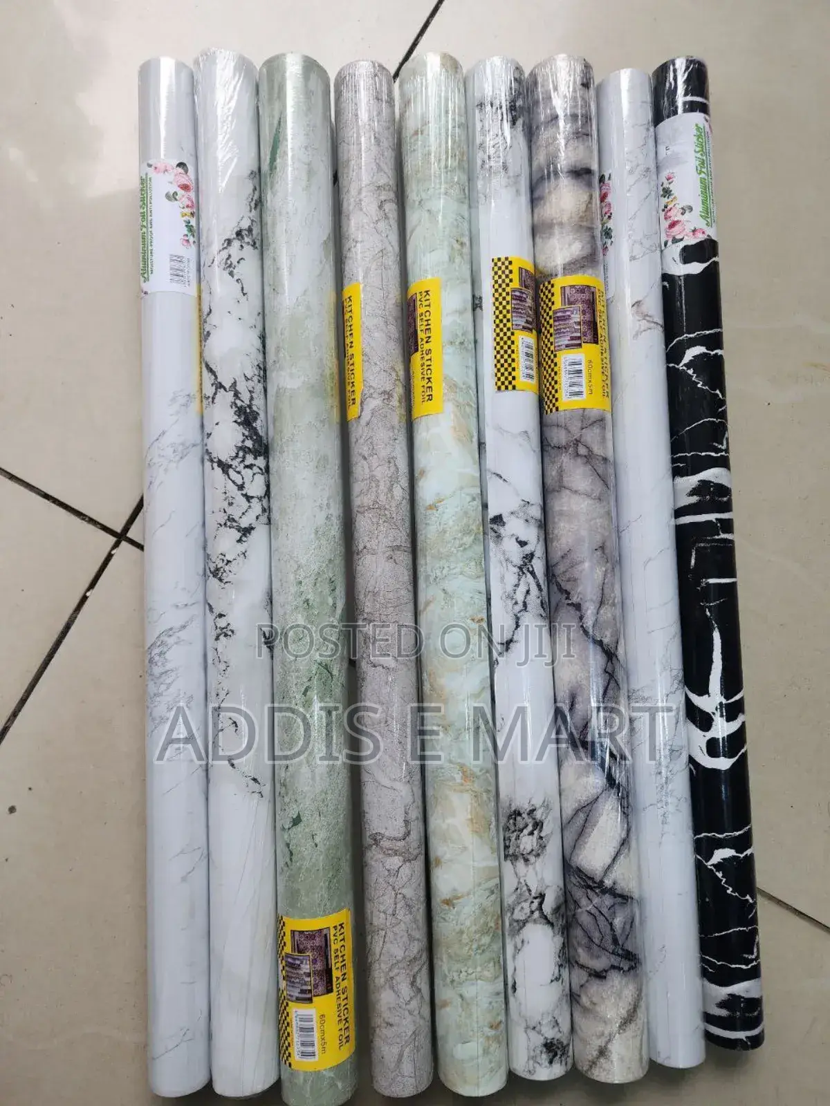  Marble Pattern Self Adhesive Wall Sticker