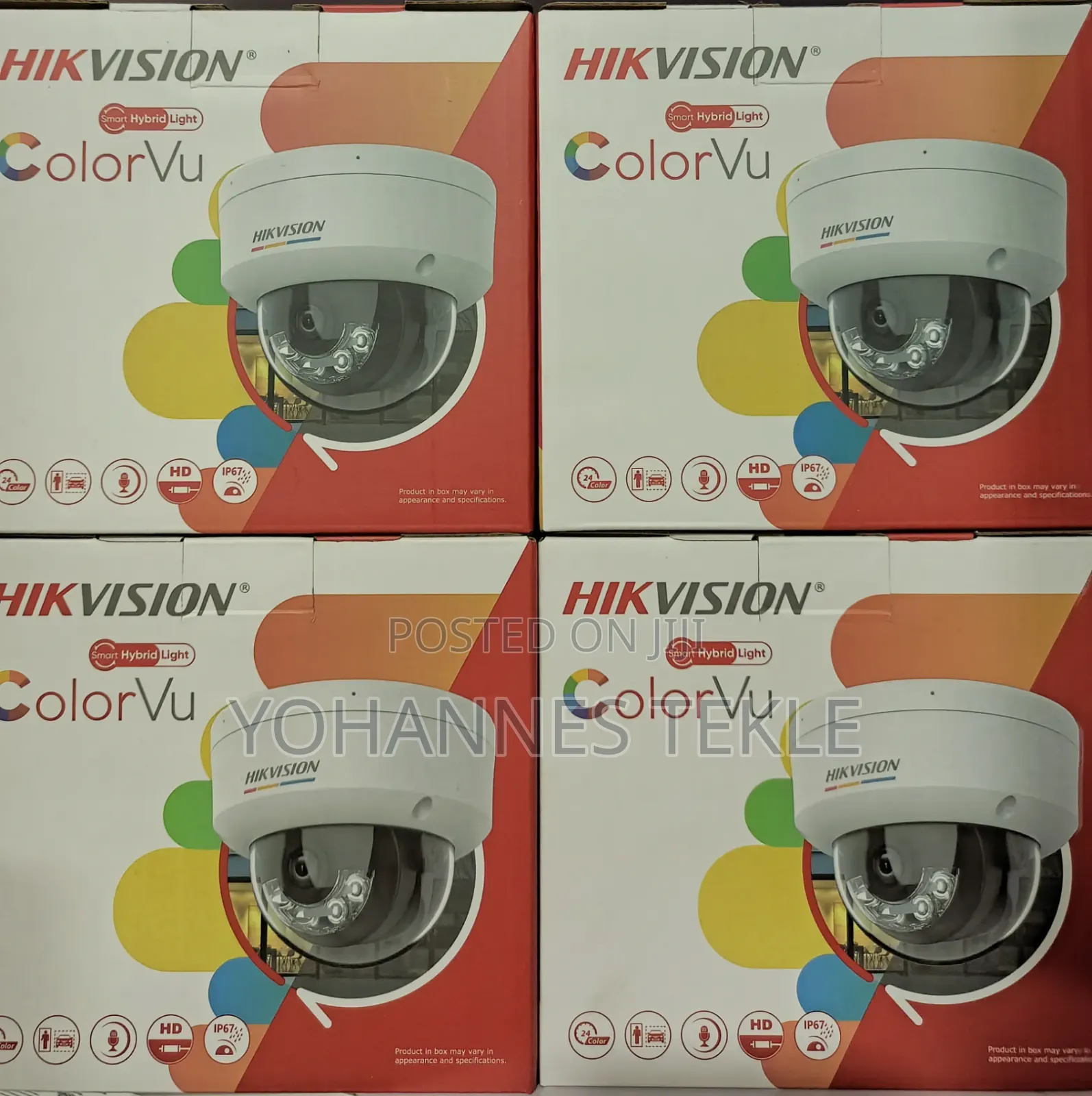 Hik Vision Hybrid Light Color Vu Dome