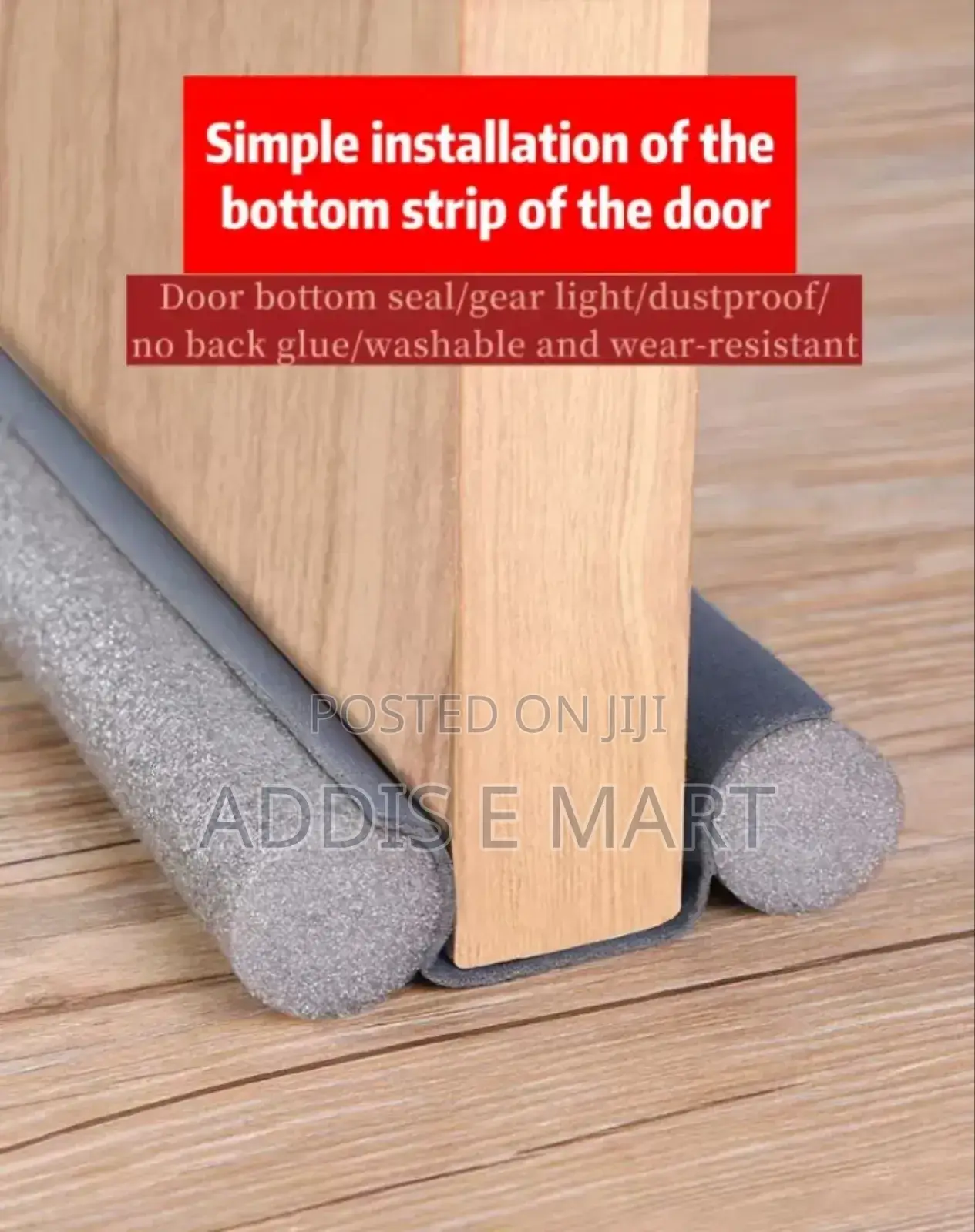 Door Bottom Seal Strip Stopper