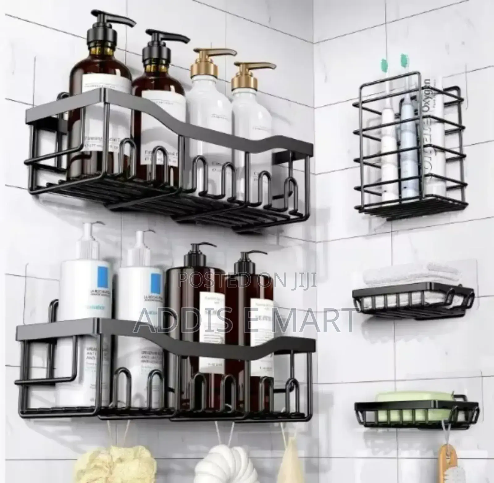  5 in 1 Corner Shower and Kitchen Organizer Caddy