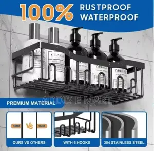  5 in 1 Corner Shower and Kitchen Organizer Caddy