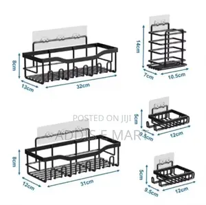  5 in 1 Corner Shower and Kitchen Organizer Caddy