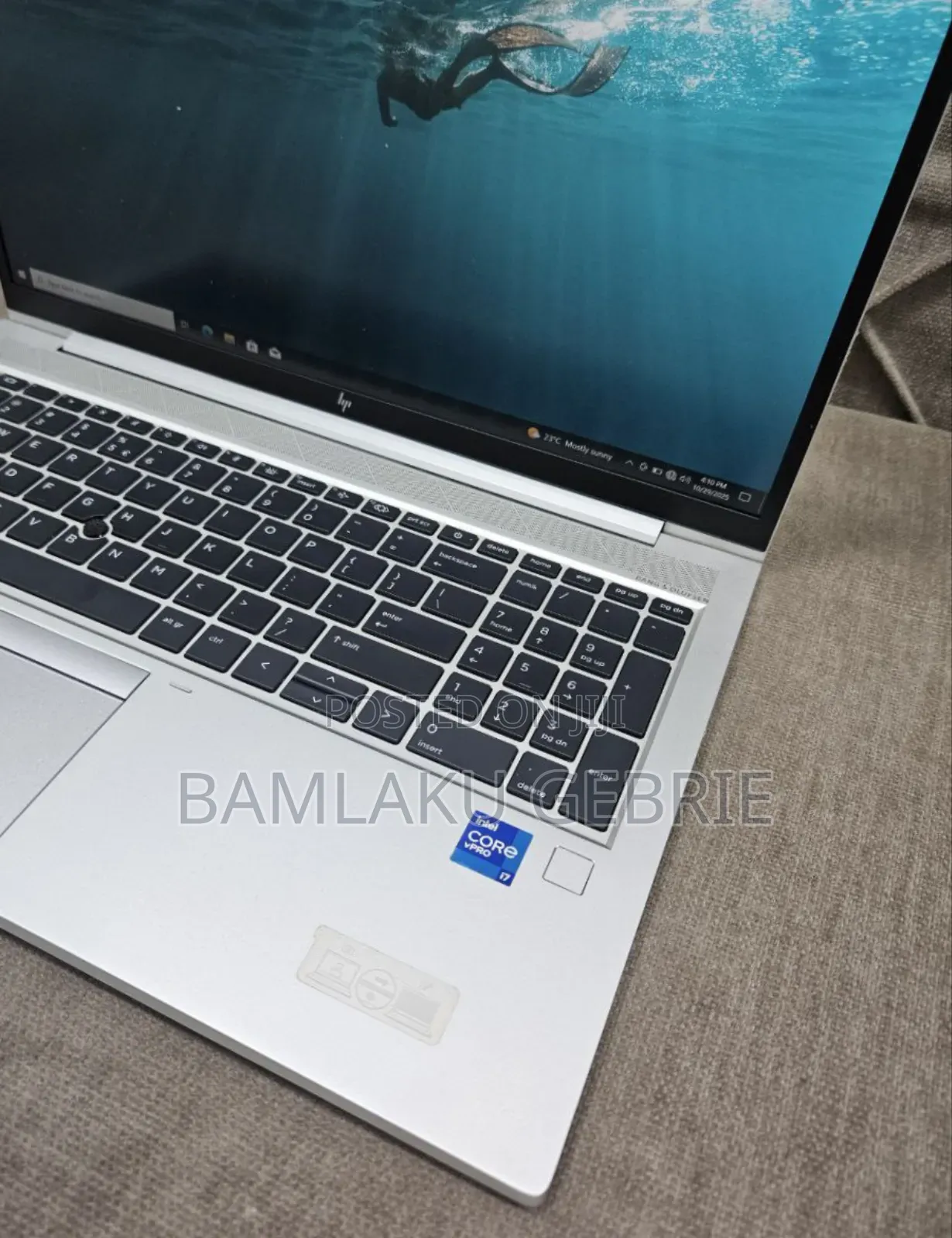 New Laptop HP EliteBook 850 G8 16GB Intel Core I7 SSD 512GB