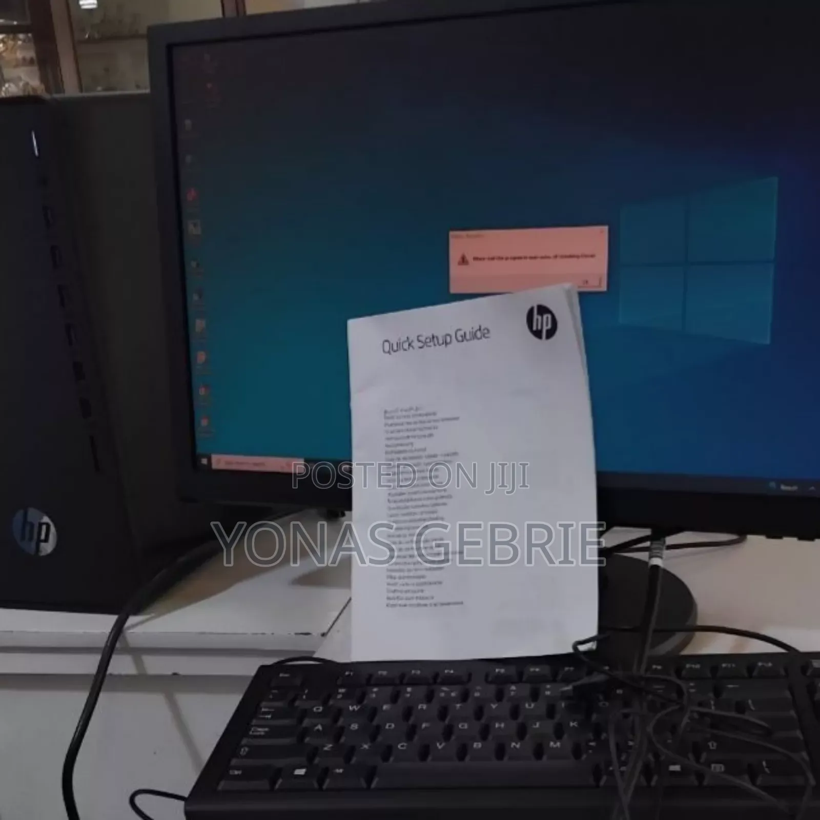 New Desktop Computer HP 8GB Intel Core I7 HDD+SSD 1T