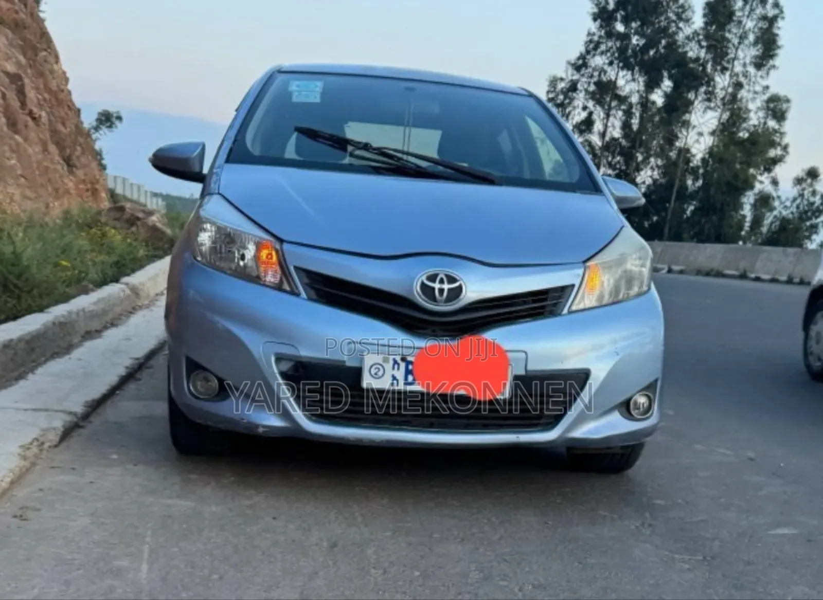 Toyota Yaris 2013 Blue