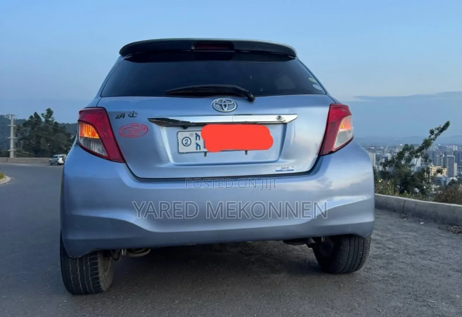 Toyota Yaris 2013 Blue