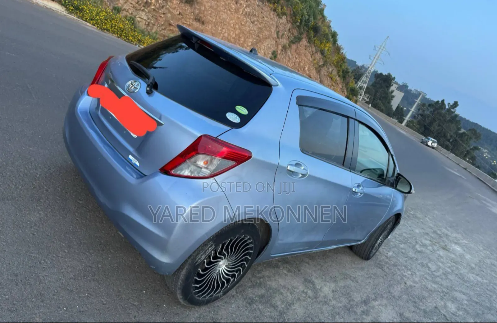 Toyota Yaris 2013 Blue