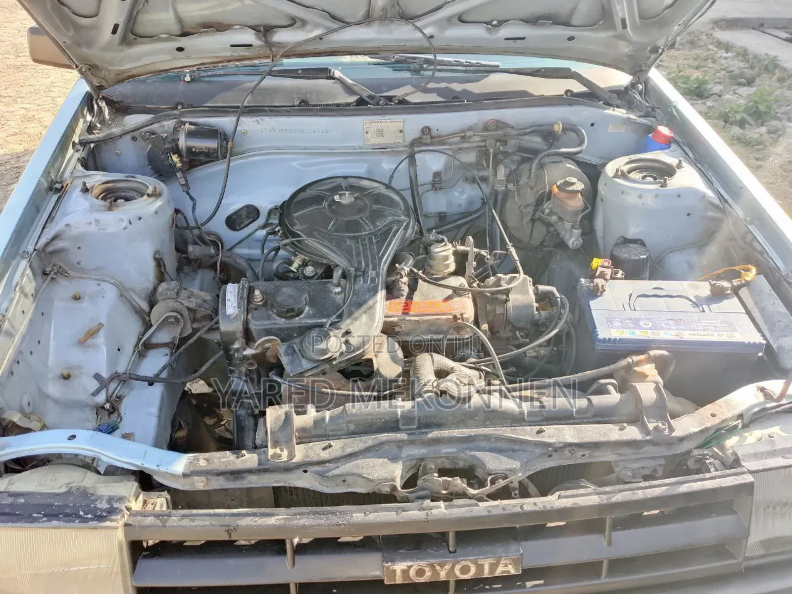 Toyota Corolla 1.3 1986 Blue