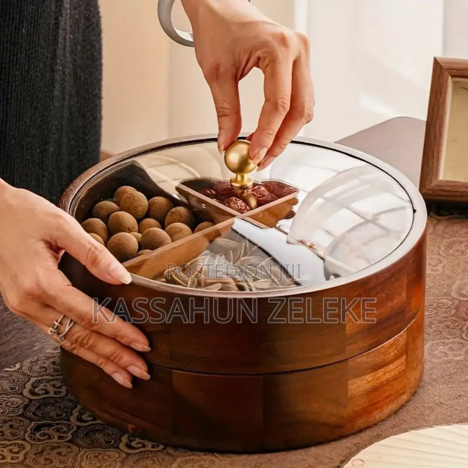 Cookies Tray የኩኪስ እና የተለያዩ ነገሮች ማቅረቢያ