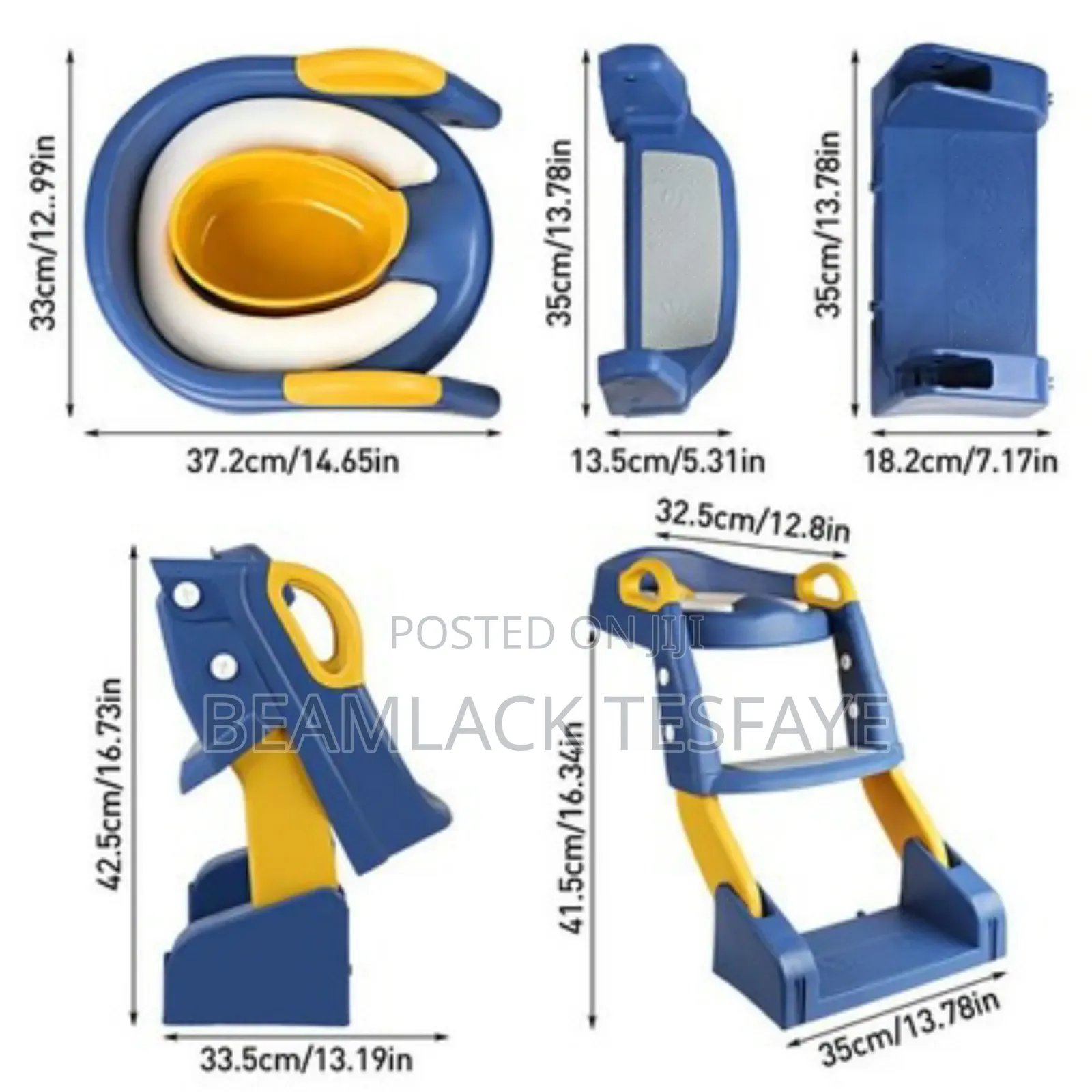 3in1 Toilet Potty Seat for Kids, Baby Potty Training Seat Chair