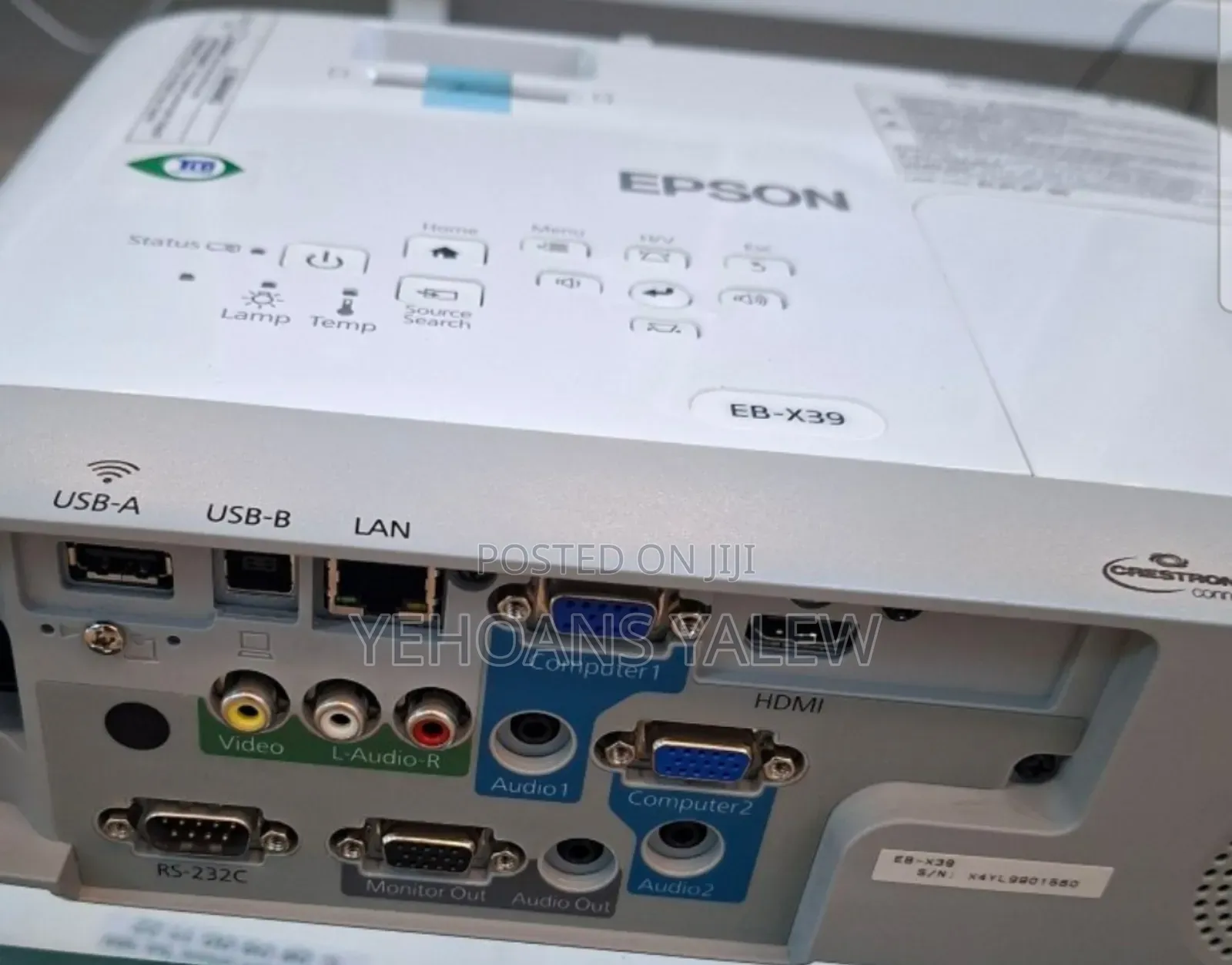 Brand New Epson Projector Has Remote and Bag Model