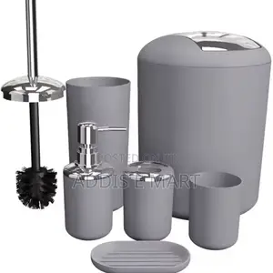 6 Pcs Bathroom Set