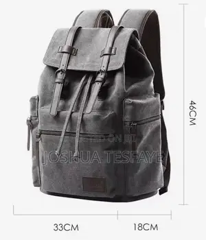 Unisex Retro Travel Backpack