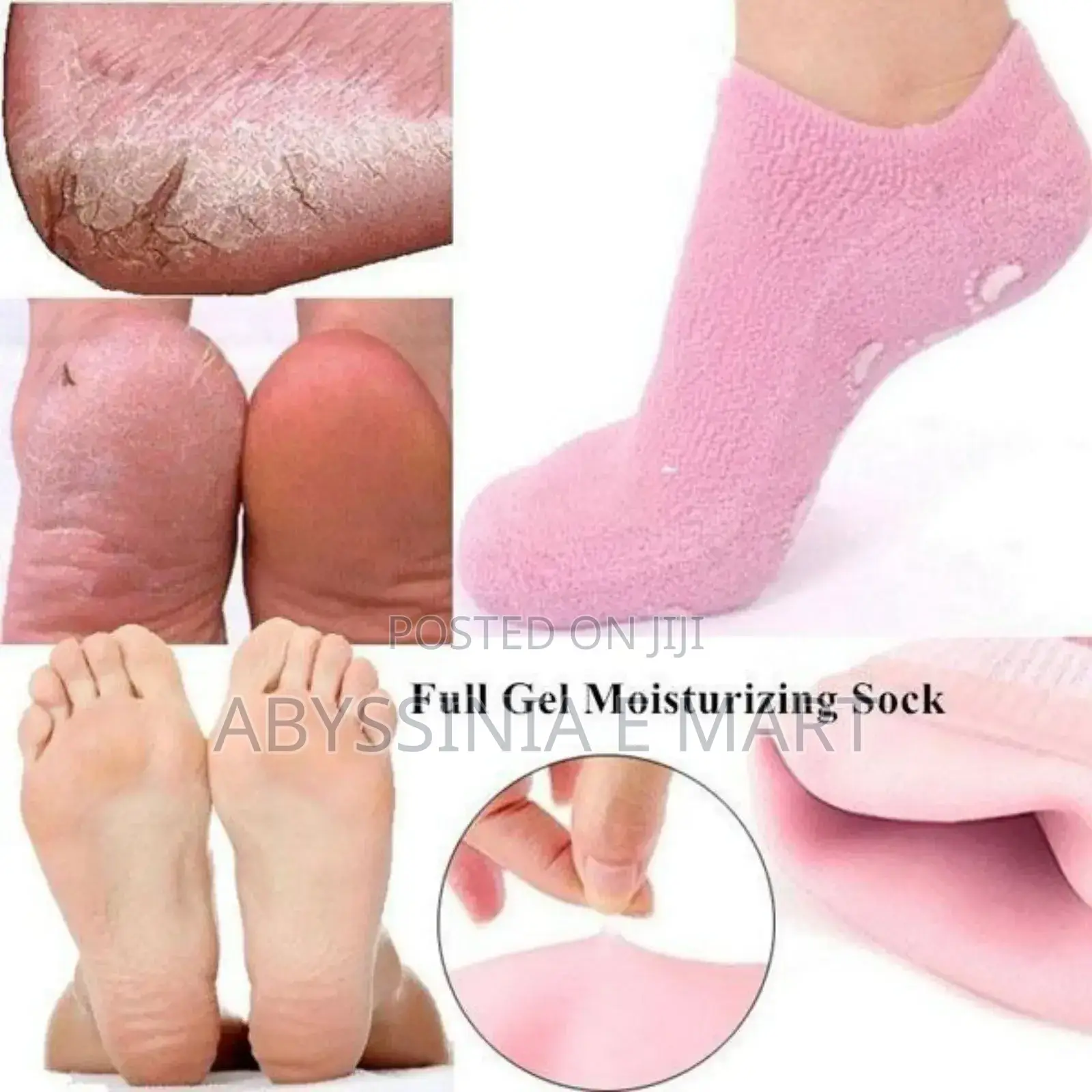 Soft Moisturizing Gel Socks Foot Care
