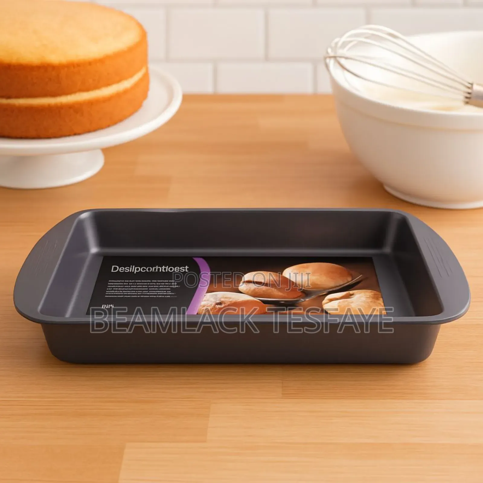 3pcs Hotchef Granite Non-Stick Oven Tray