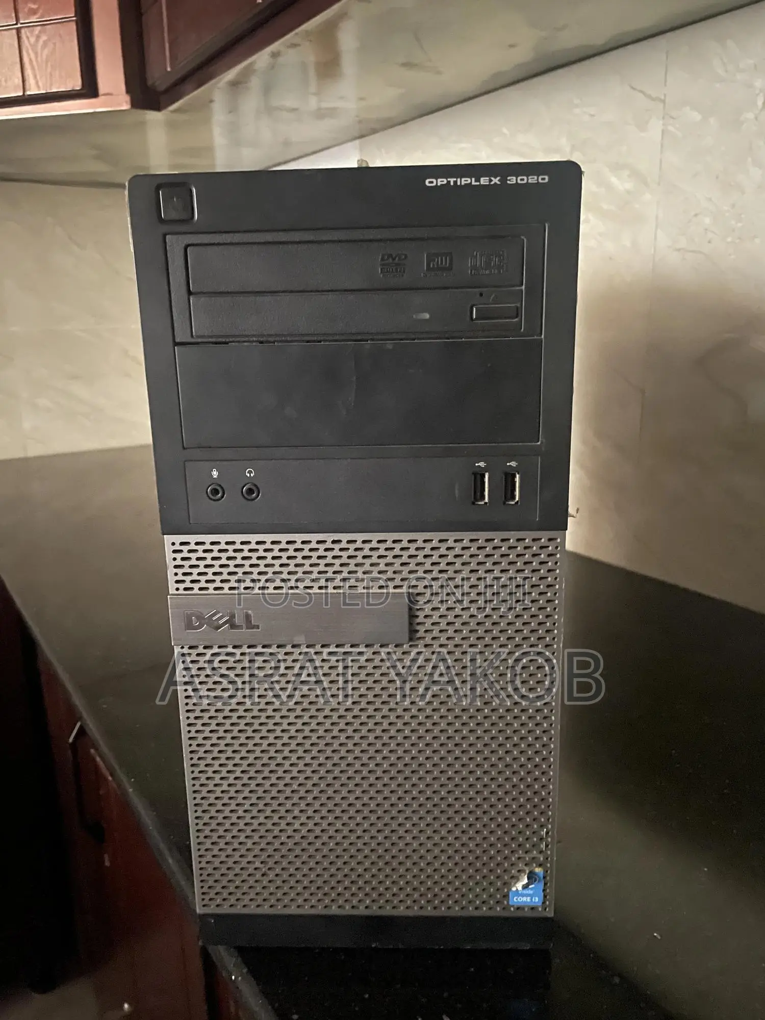Desktop Computer Dell OptiPlex 3020 4GB Intel Core I3 HDD 500GB