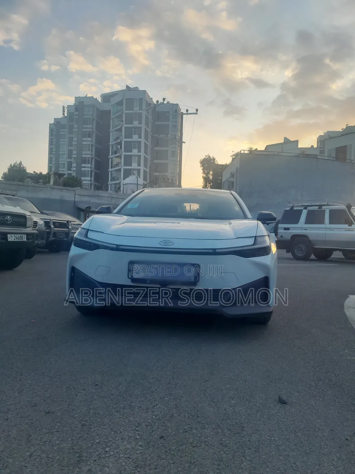 New Toyota bZ3 2024 White