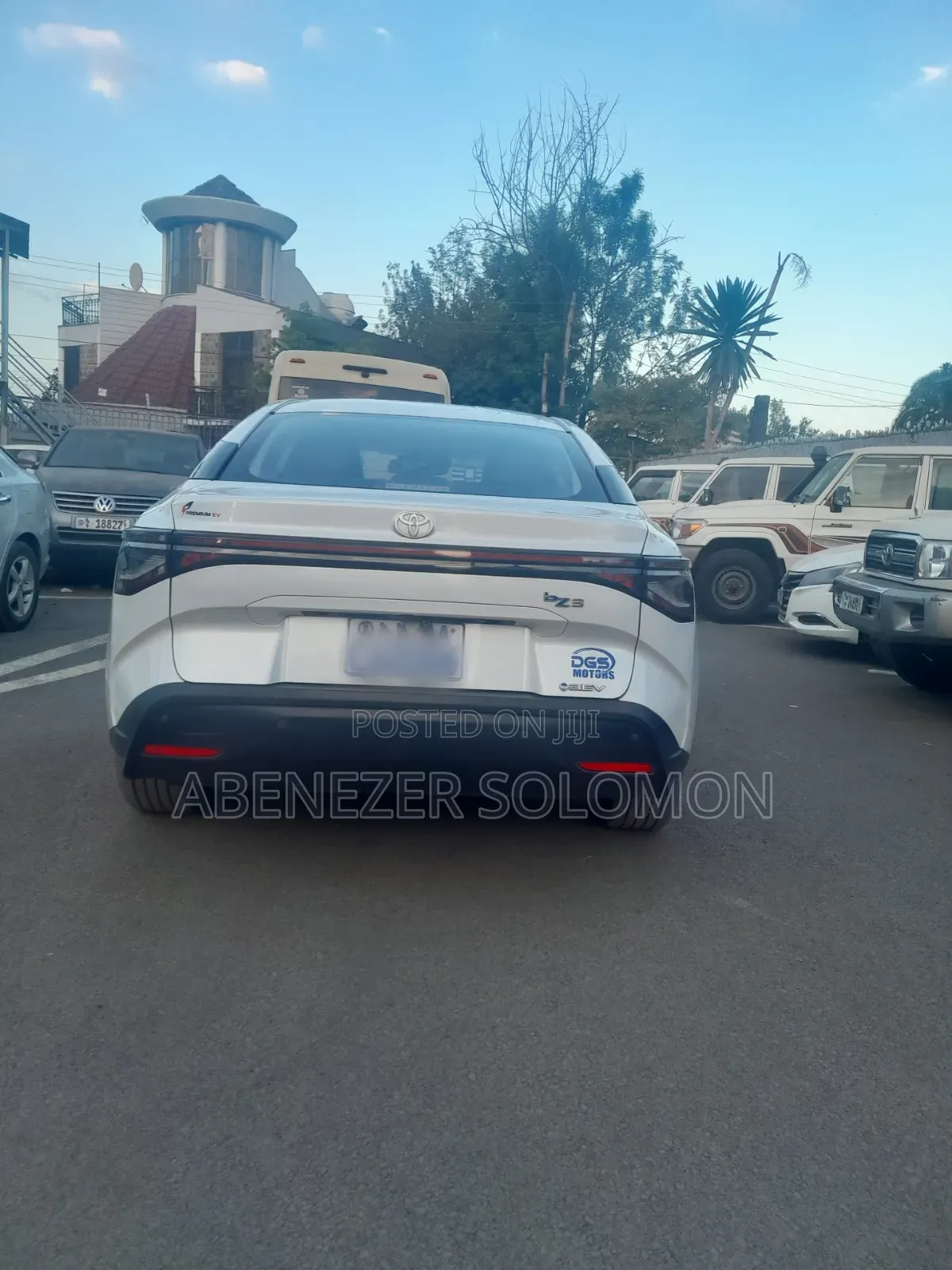 New Toyota bZ3 2024 White