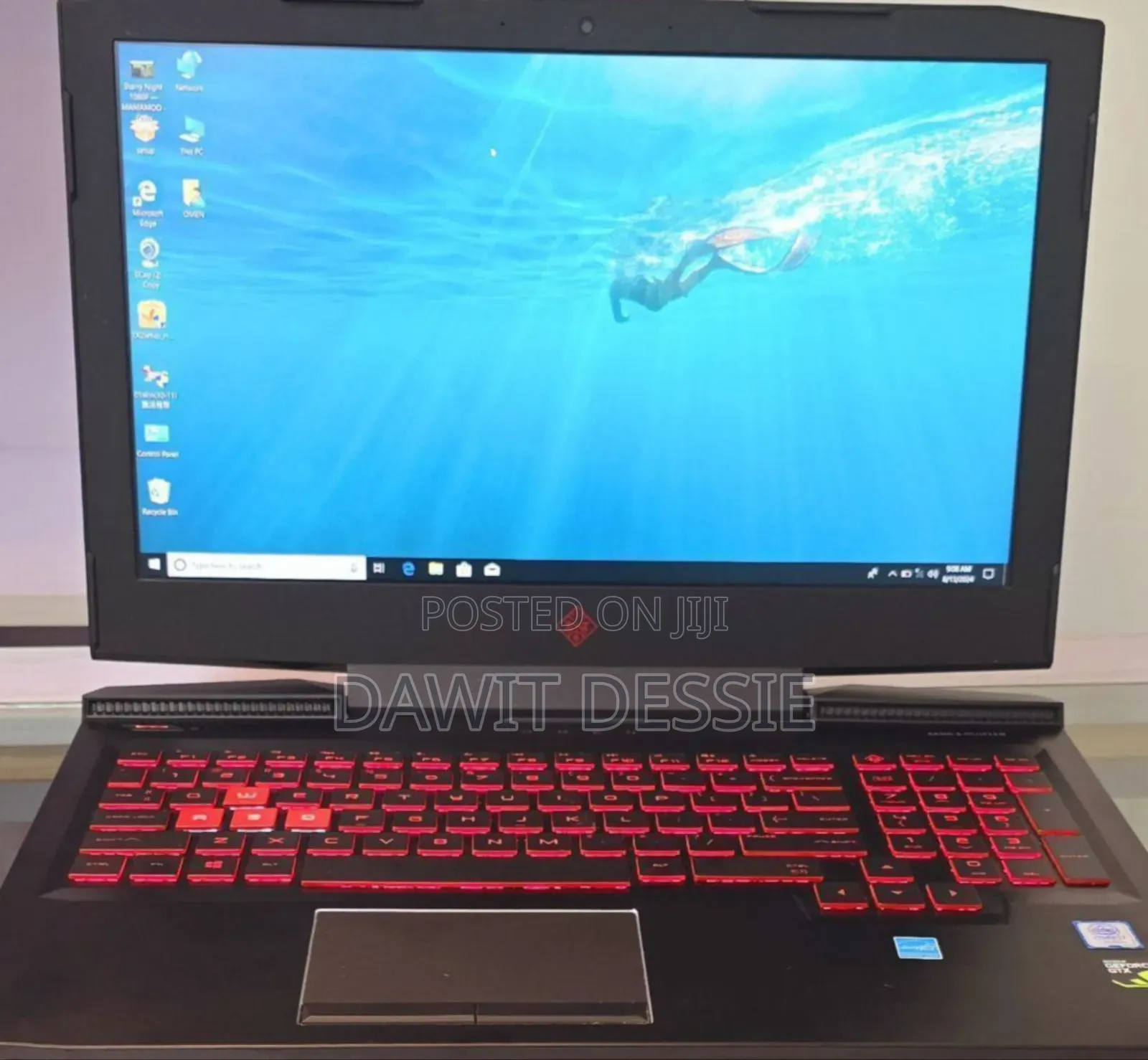 New Laptop HP Omen X 16GB Intel Core I7 SSD 128GB