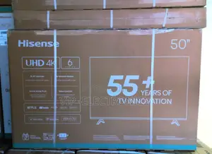 Hisense 50 Inch Tv Smart Uhd 55+Series New 2025Original Product